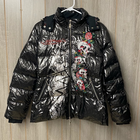 Ed Hardy Puffer Jacket Dedicated 